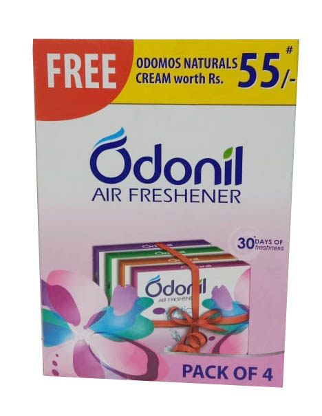 Odonil Bathroom Air Freshener Blocks - 5PCs ,40 g+ Save Rs.45